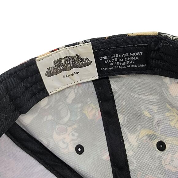 My Hero Academia All-Over Graphic Adjustable Trucker Cap - One Size - Picture 5 of 5